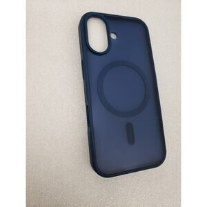 Supfine Phone Case for iPhone 16 Regular. Blue. Shockproof Magnetic Protective